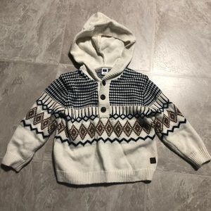 Janie and Jack hooded sweater